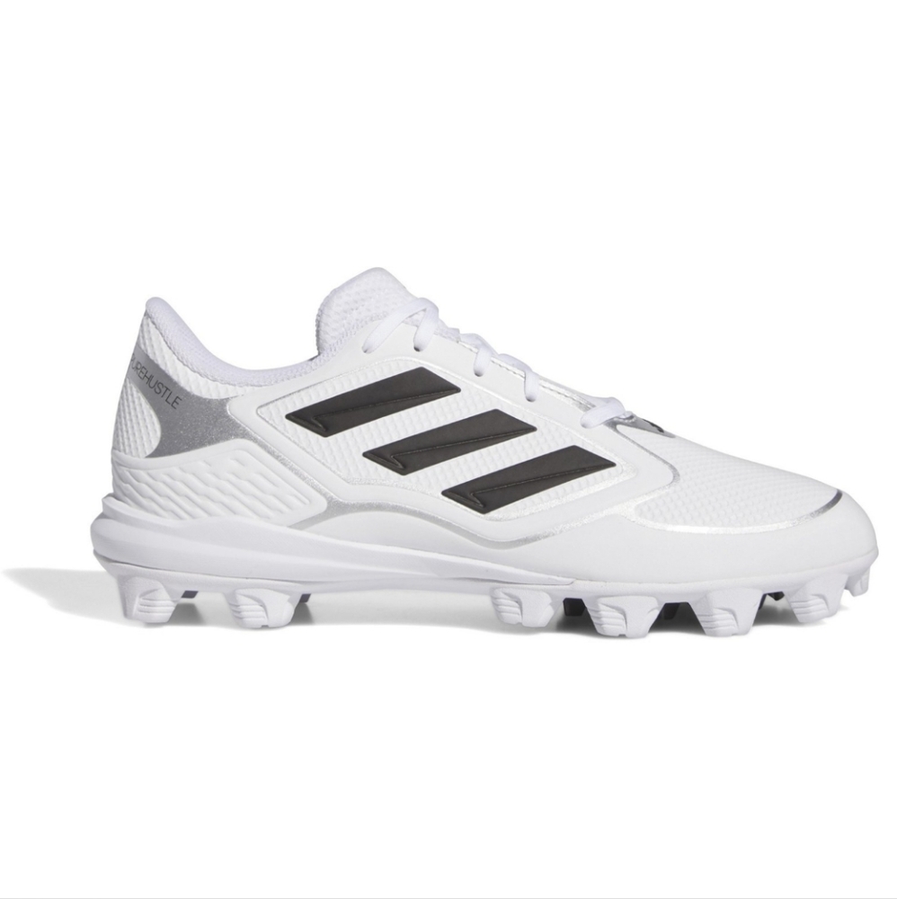 adidas White Black Women's Athletic Cleats